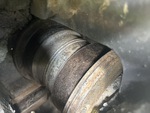 Undercarriage with Left Track Rollers