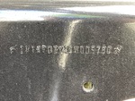 General Appearance with Second Serial Number/VIN Photo