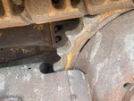 Undercarriage with Left Sprocket