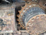 Undercarriage with Left Sprocket