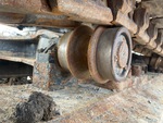 Undercarriage with Left Carrier Rollers