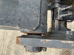 Chassis with Clavijas y bujes de la palanca del cangilón