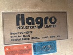 General Appearance with Unit Serial Number