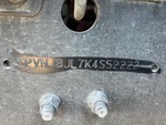 General Appearance with Second Serial Number/VIN Photo