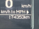 General Appearance with Hour Meter / Odometer