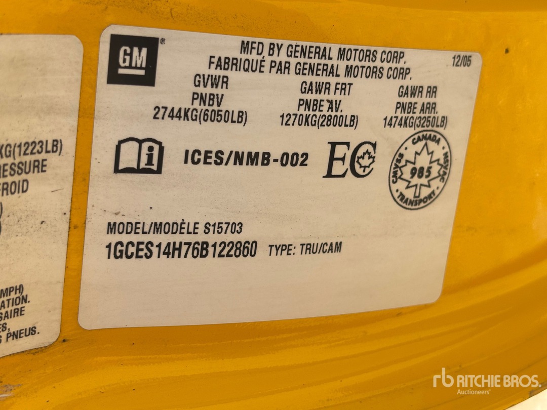 General Appearance with Second Serial Number/VIN Photo