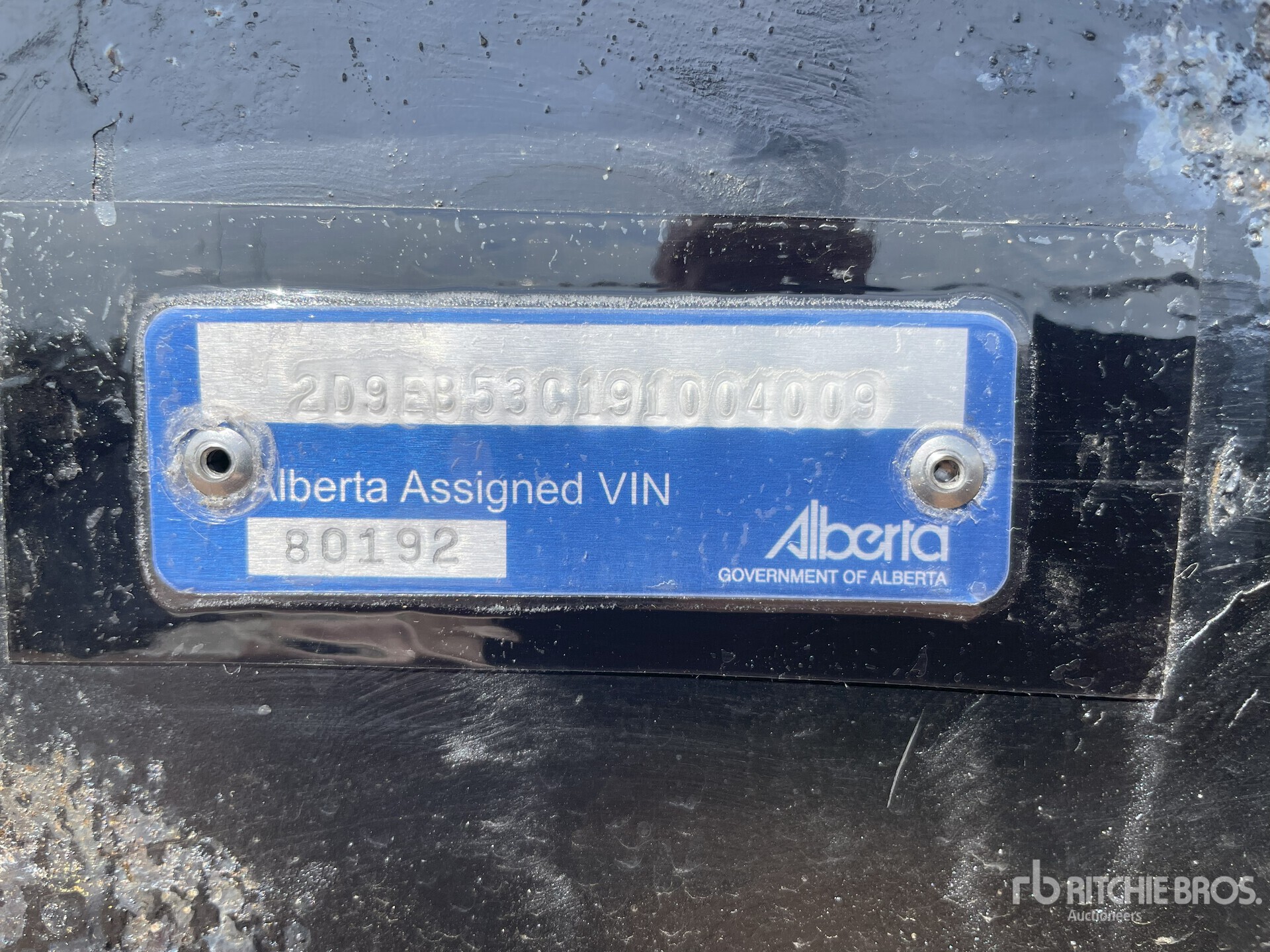 General Appearance with Numero seriale/numero d’identificazione del veicolo (VIN)