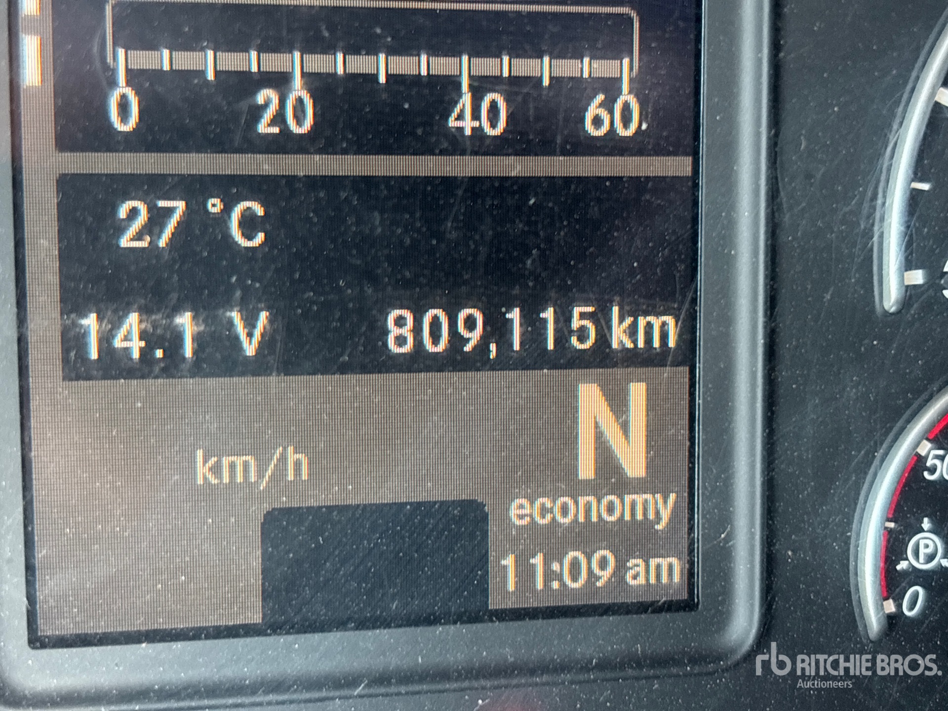 General Appearance with Hour Meter / Odometer