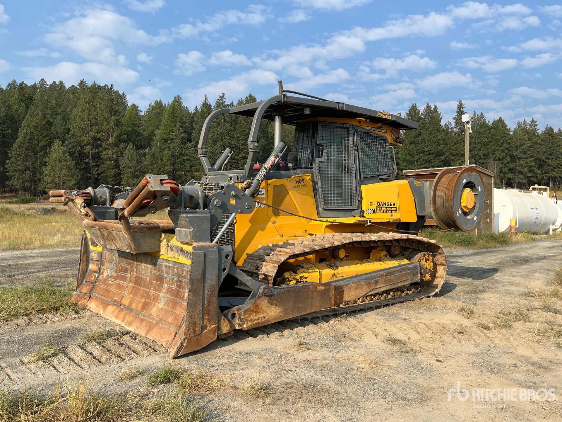 TOPADOR FRONTAL 2013 JOHN DEERE 850J