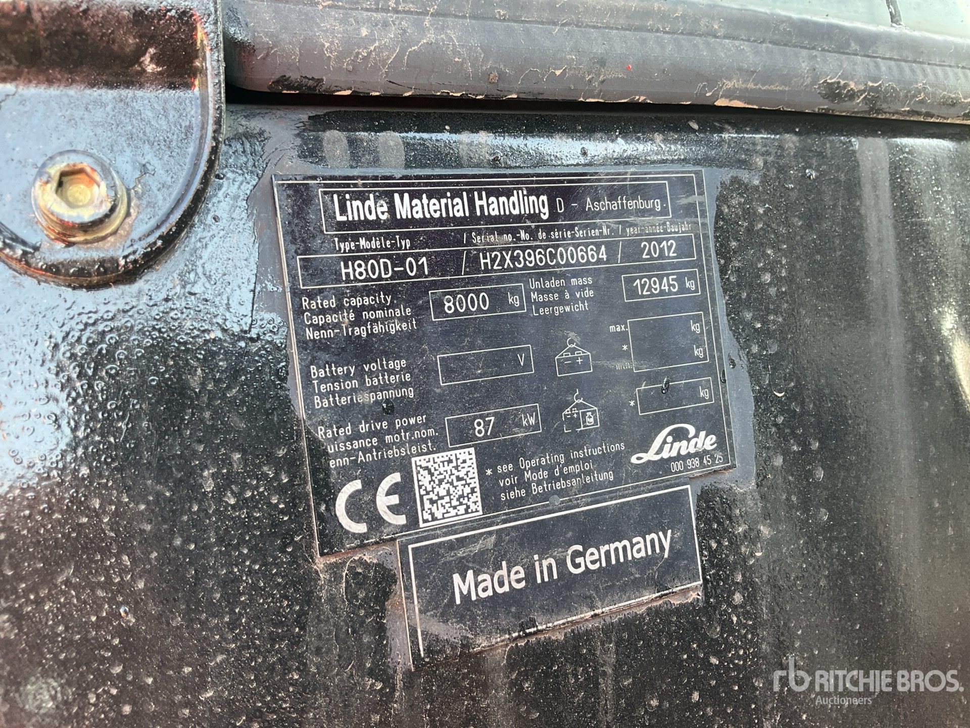 General Appearance with Numéro de série/Numéro d'identification du véhicule automobile