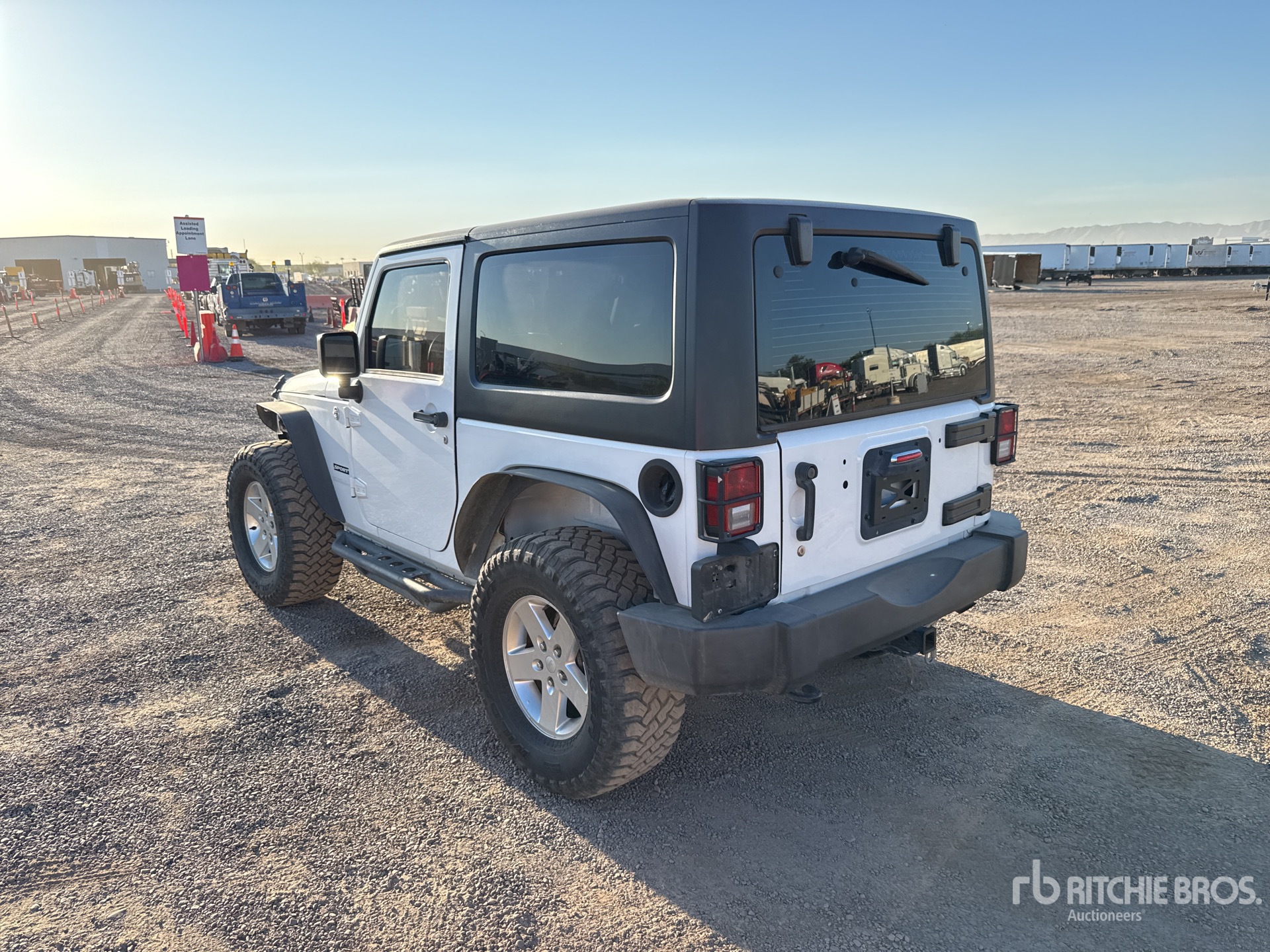 General Appearance with Picture, Left Rear Corner