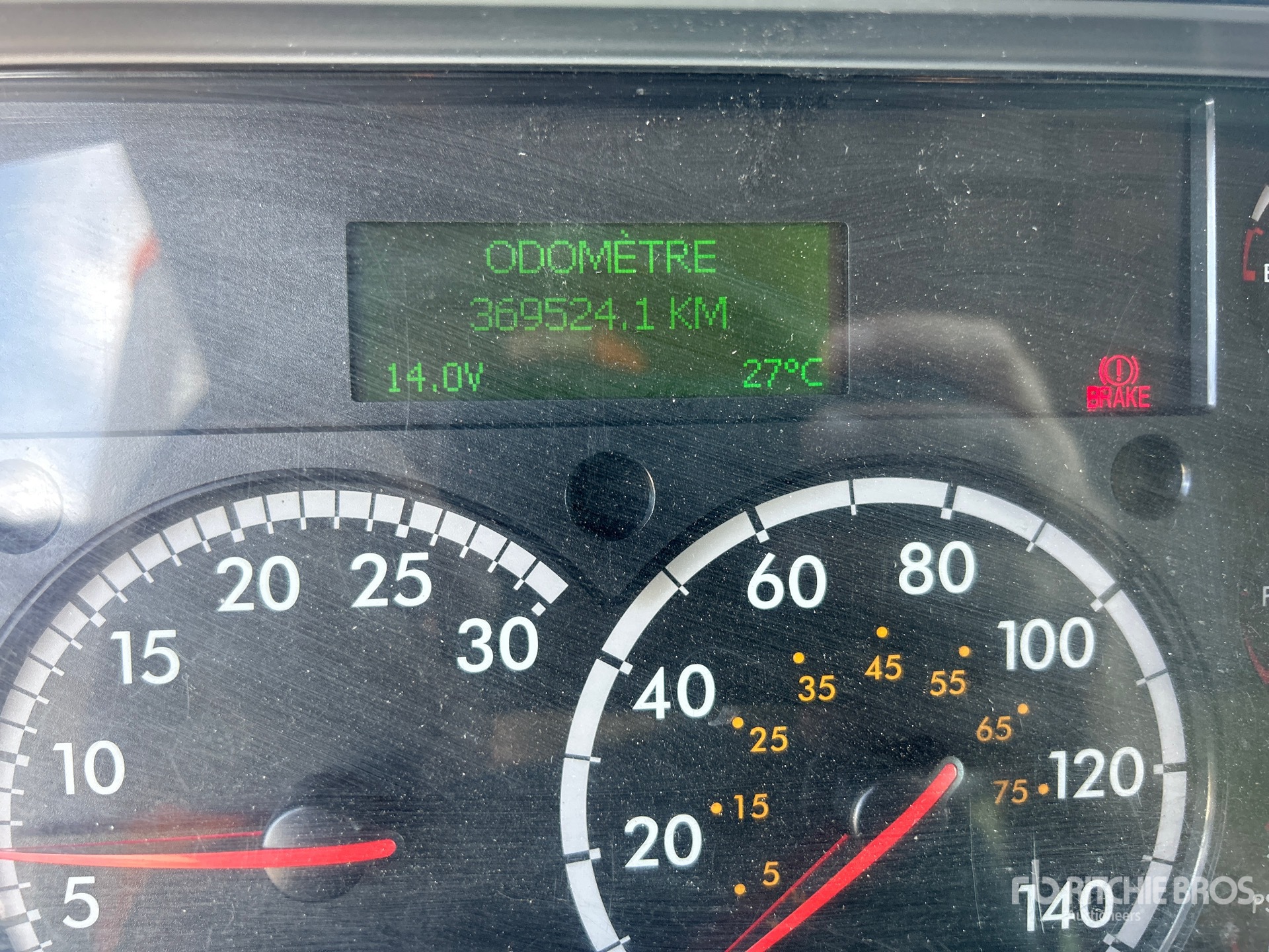 General Appearance with Hour Meter / Odometer