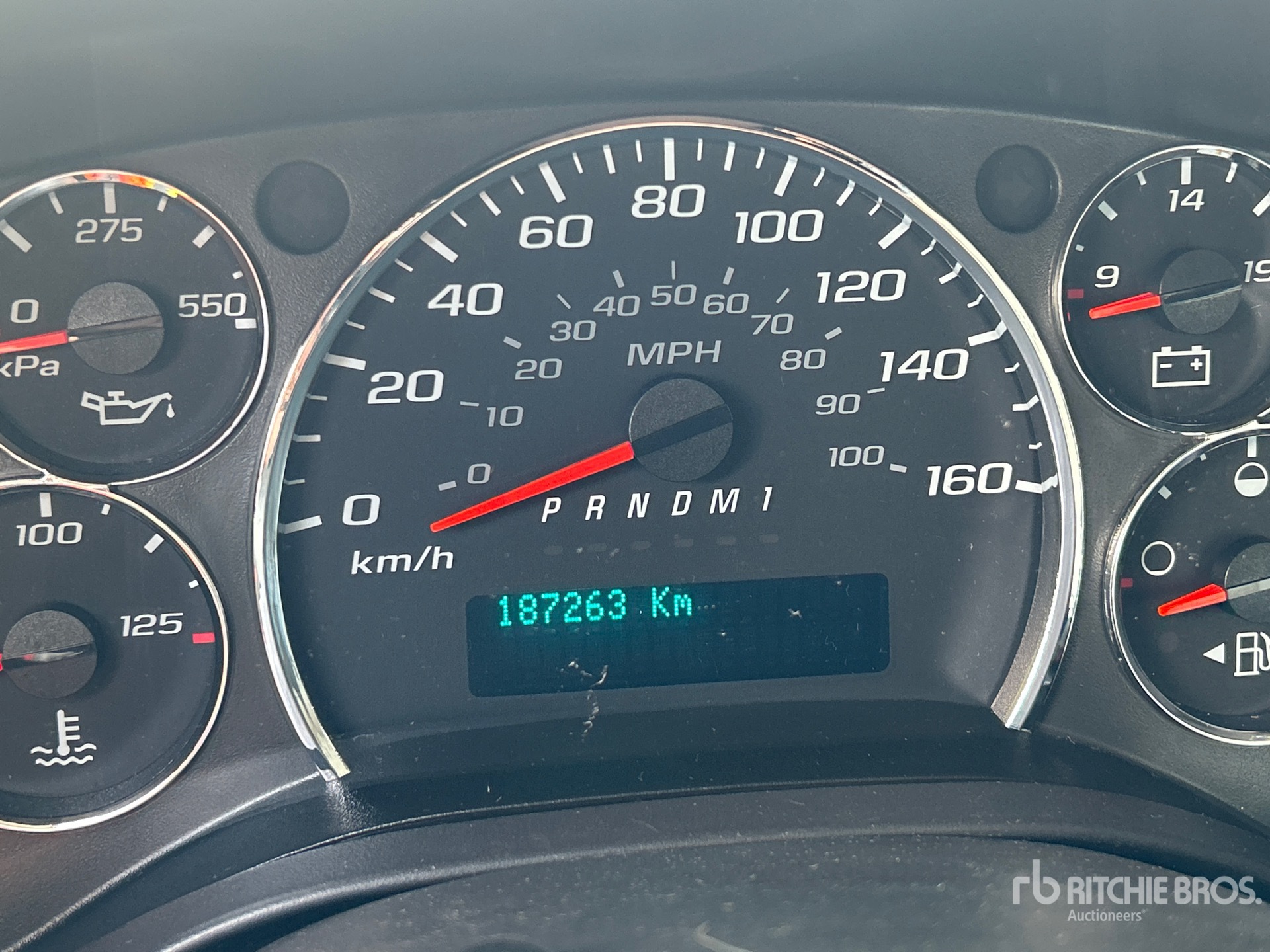 General Appearance with Hour Meter / Odometer