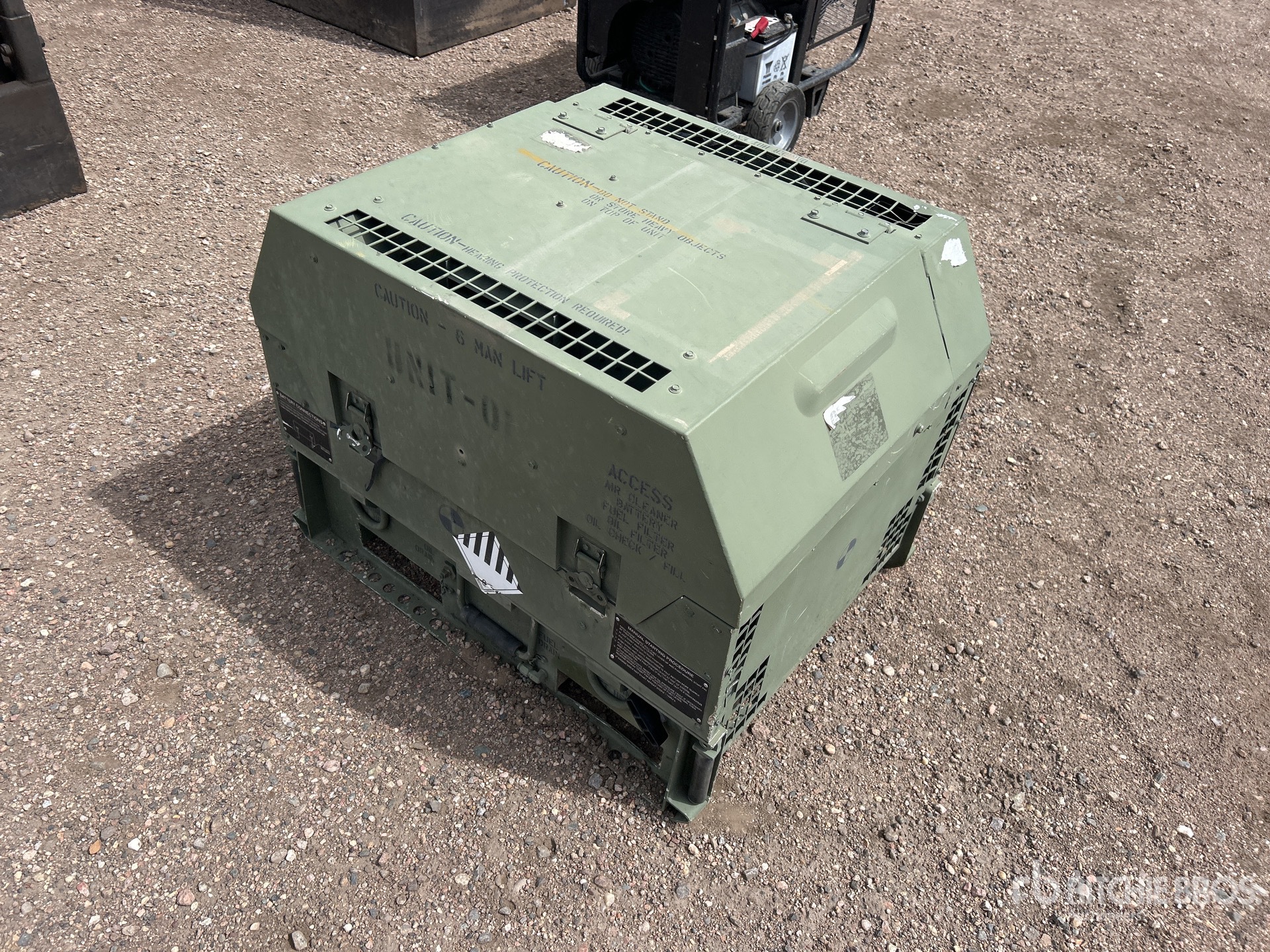 General Appearance with Picture, Left Rear Corner