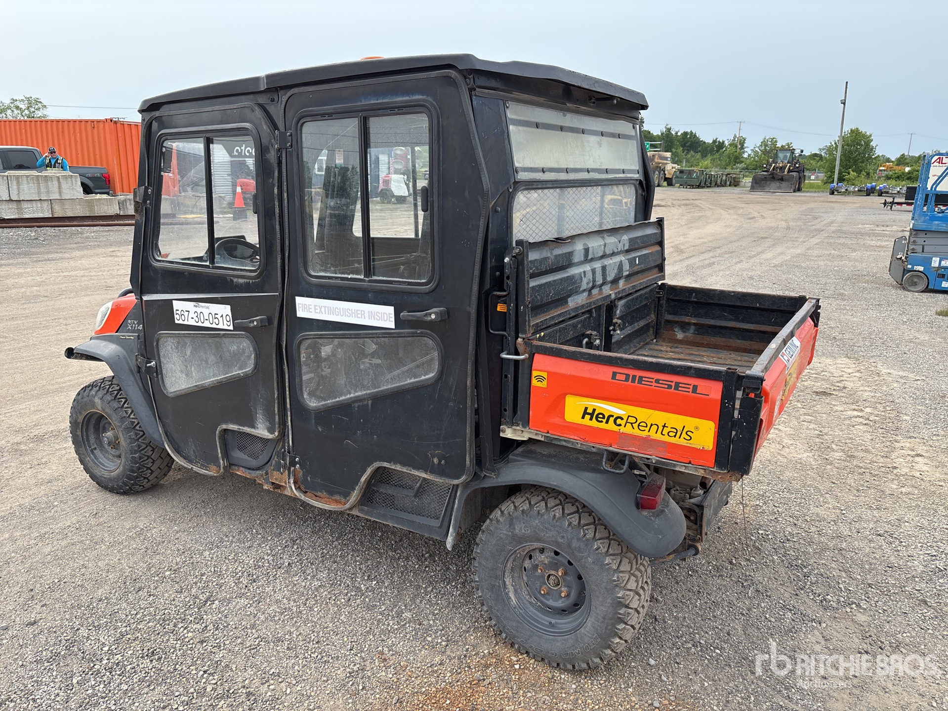 General Appearance with Picture, Left Rear Corner