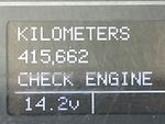 General Appearance with Hour Meter / Odometer