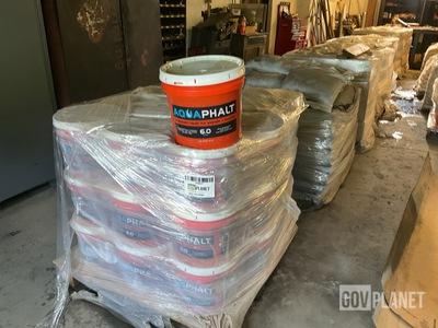 (8) Pallets of Asphalt Supplies