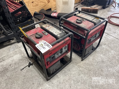 (2) Portable Generator Sets