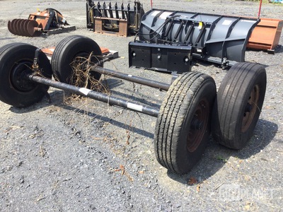 (2) Axles w/Wheels