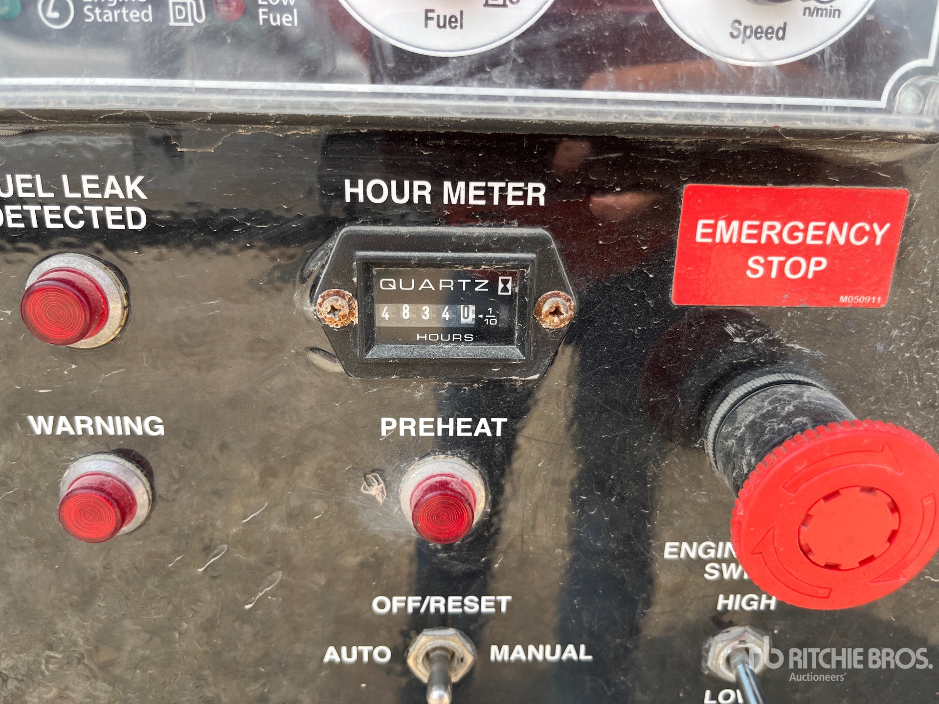 General Appearance with Hour Meter / Odometer