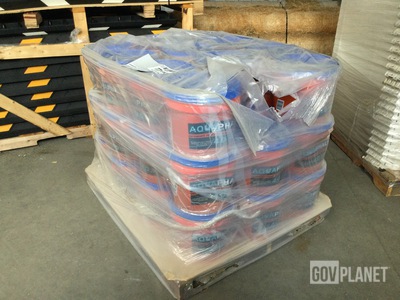 Pallet of Asphalt Repair Buckets
