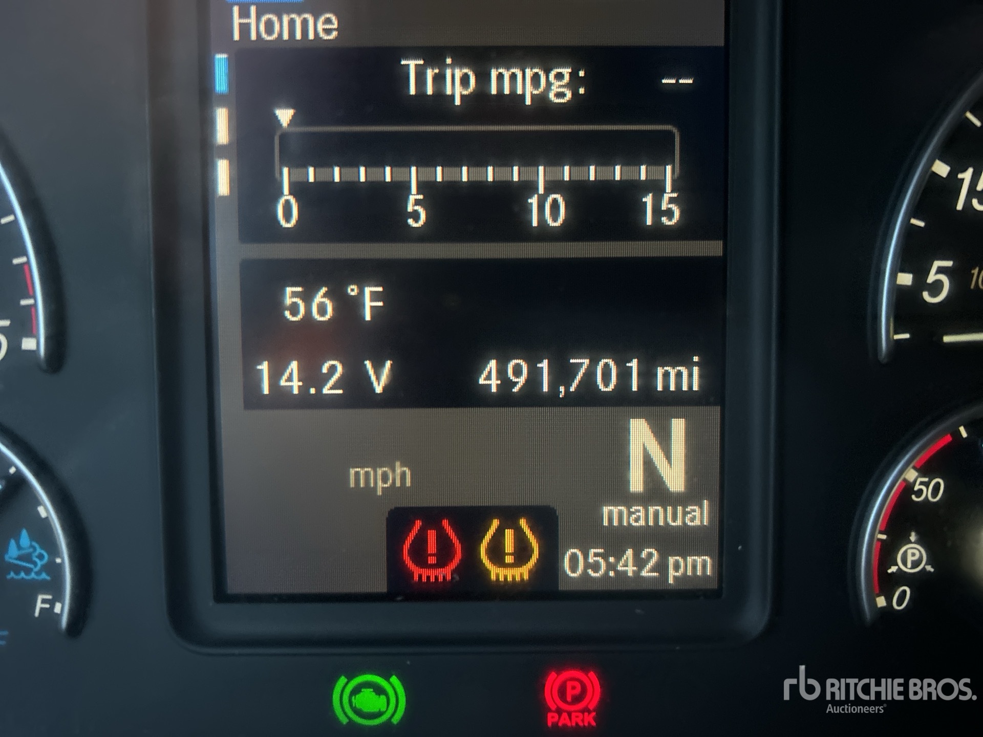 General Appearance with Hour Meter / Odometer