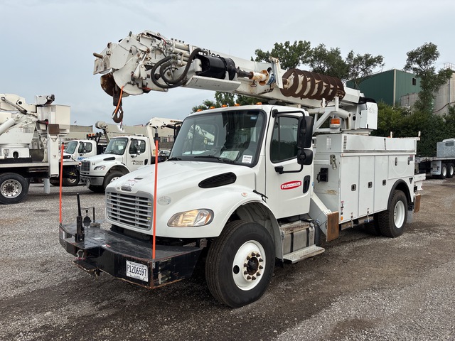 Altec DC47BR on 2016 Frieghtliner M2 106 4x2 Digger Derrick Truck