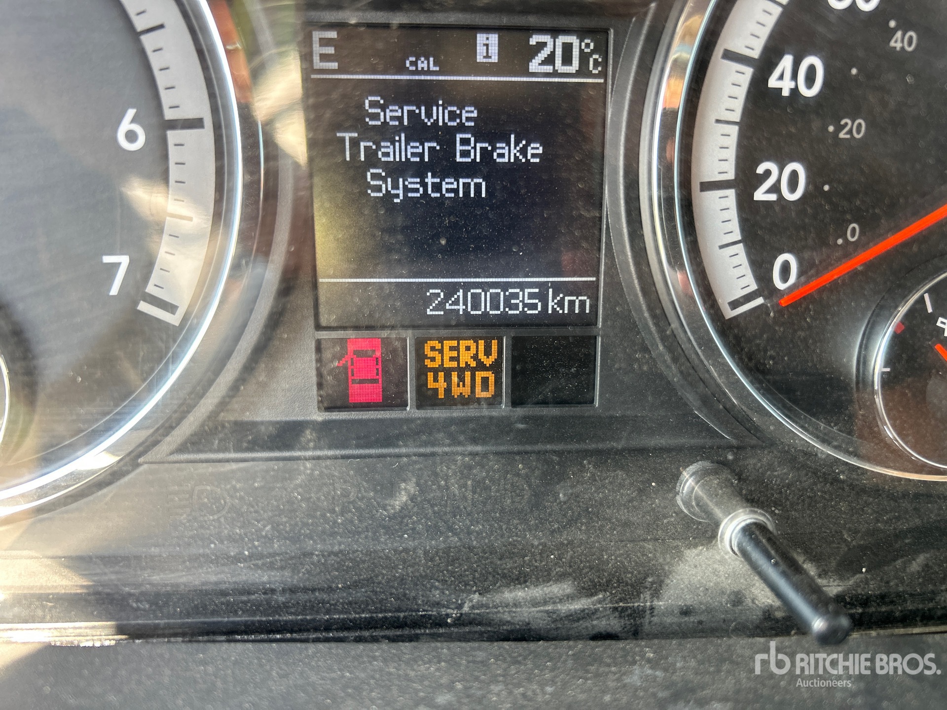 General Appearance with Hour Meter / Odometer
