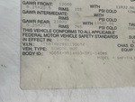 General Appearance with Numéro de série/Numéro d'identification du véhicule automobile