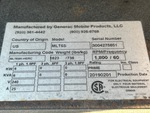 General Appearance with Unit Serial Number
