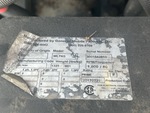 General Appearance with Unit Serial Number
