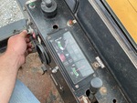 Control Station with Luces de advertencia del motor
