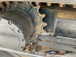 Undercarriage with Left Sprocket