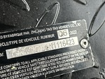 General Appearance with N.º de serie/VIN