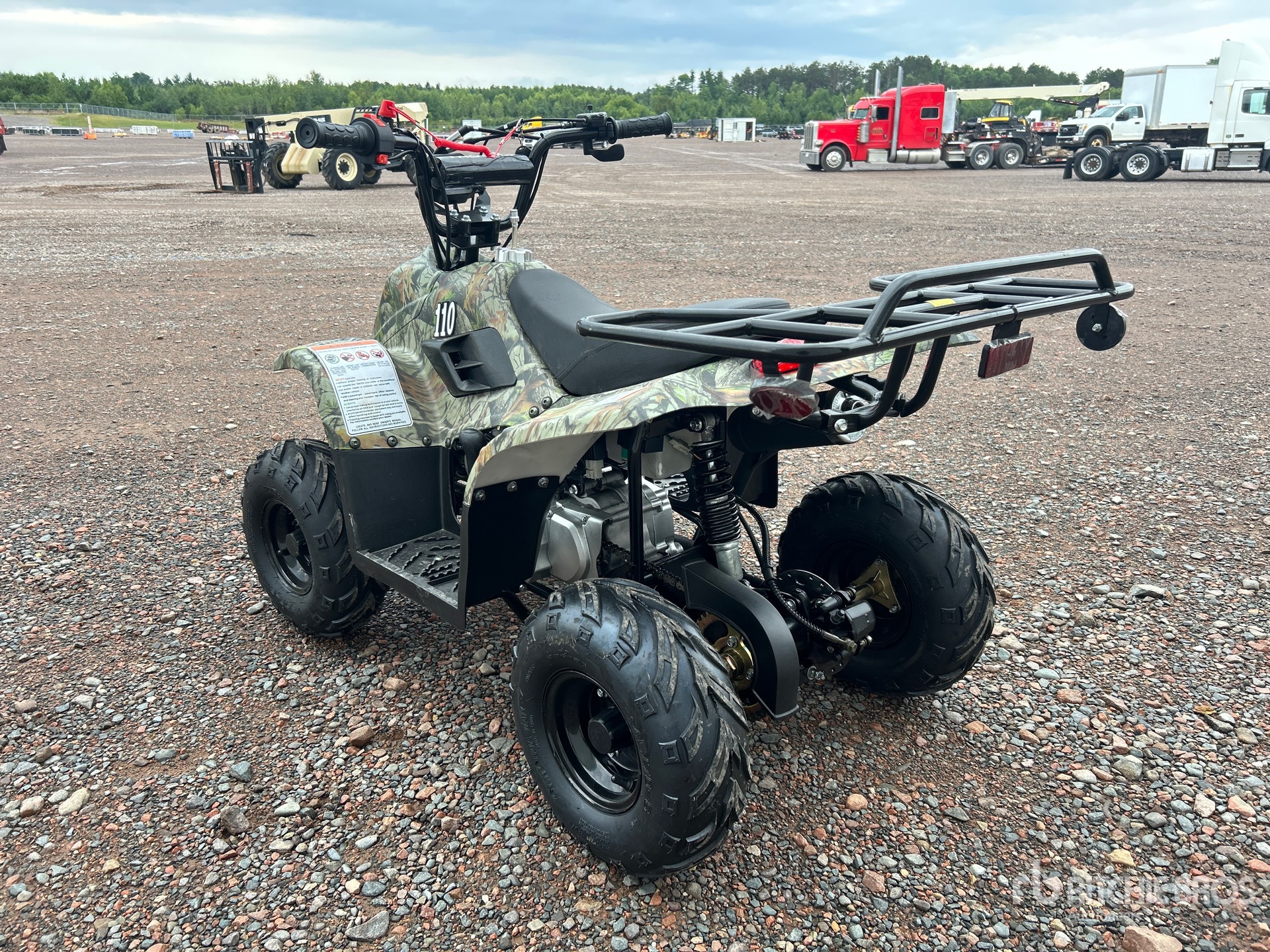 General Appearance with Picture, Left Rear Corner
