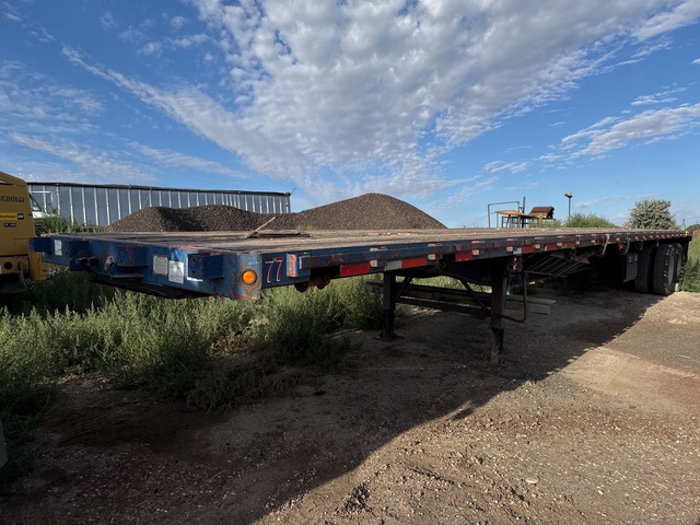 1985 Sterling 47 ft T/A Flatbed Trailer