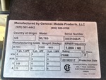 General Appearance with Unit Serial Number