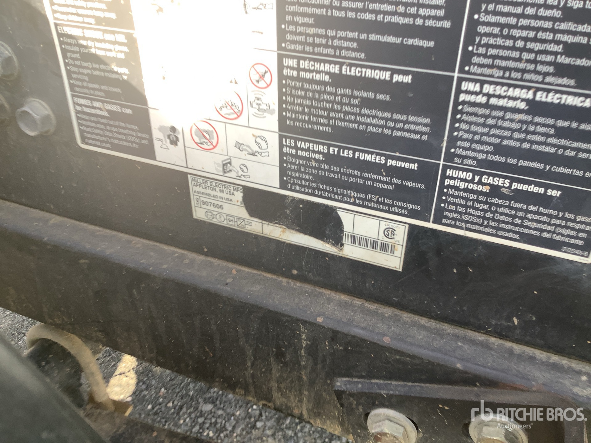 General Appearance with Unit Serial Number