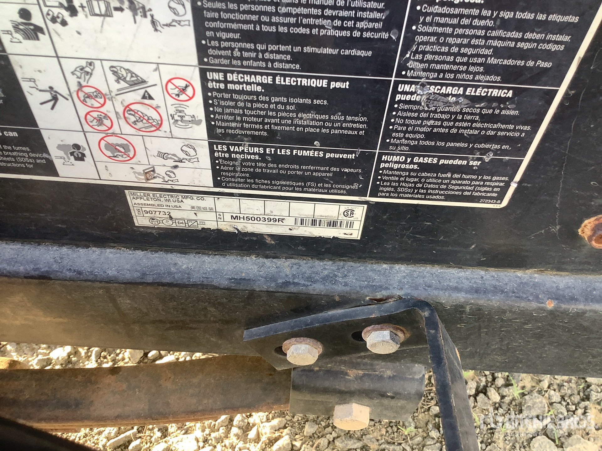 General Appearance with Unit Serial Number