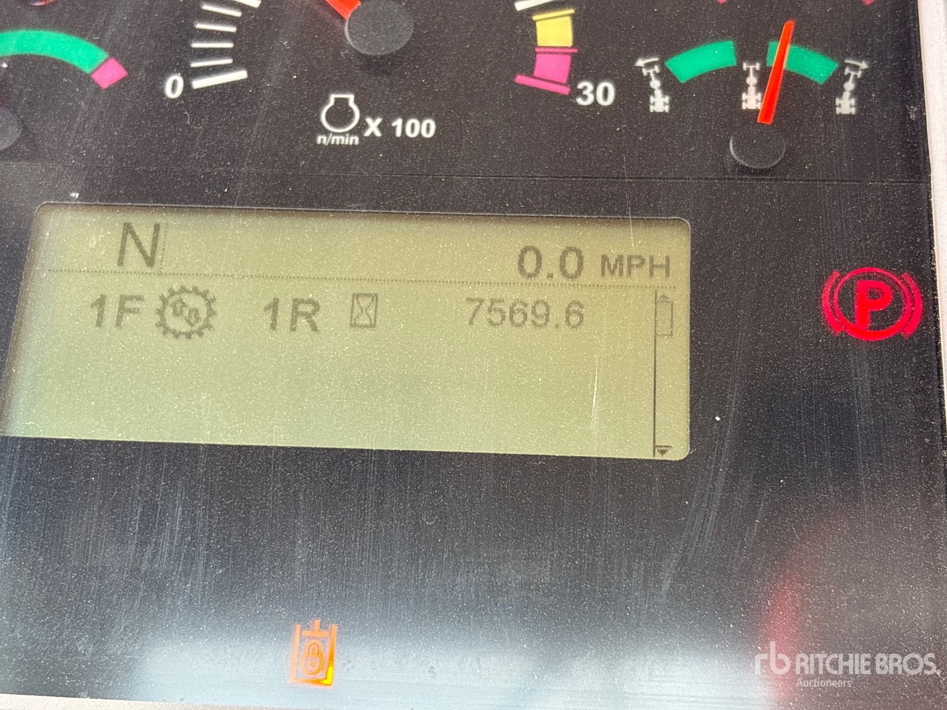 General Appearance with Hour Meter / Odometer