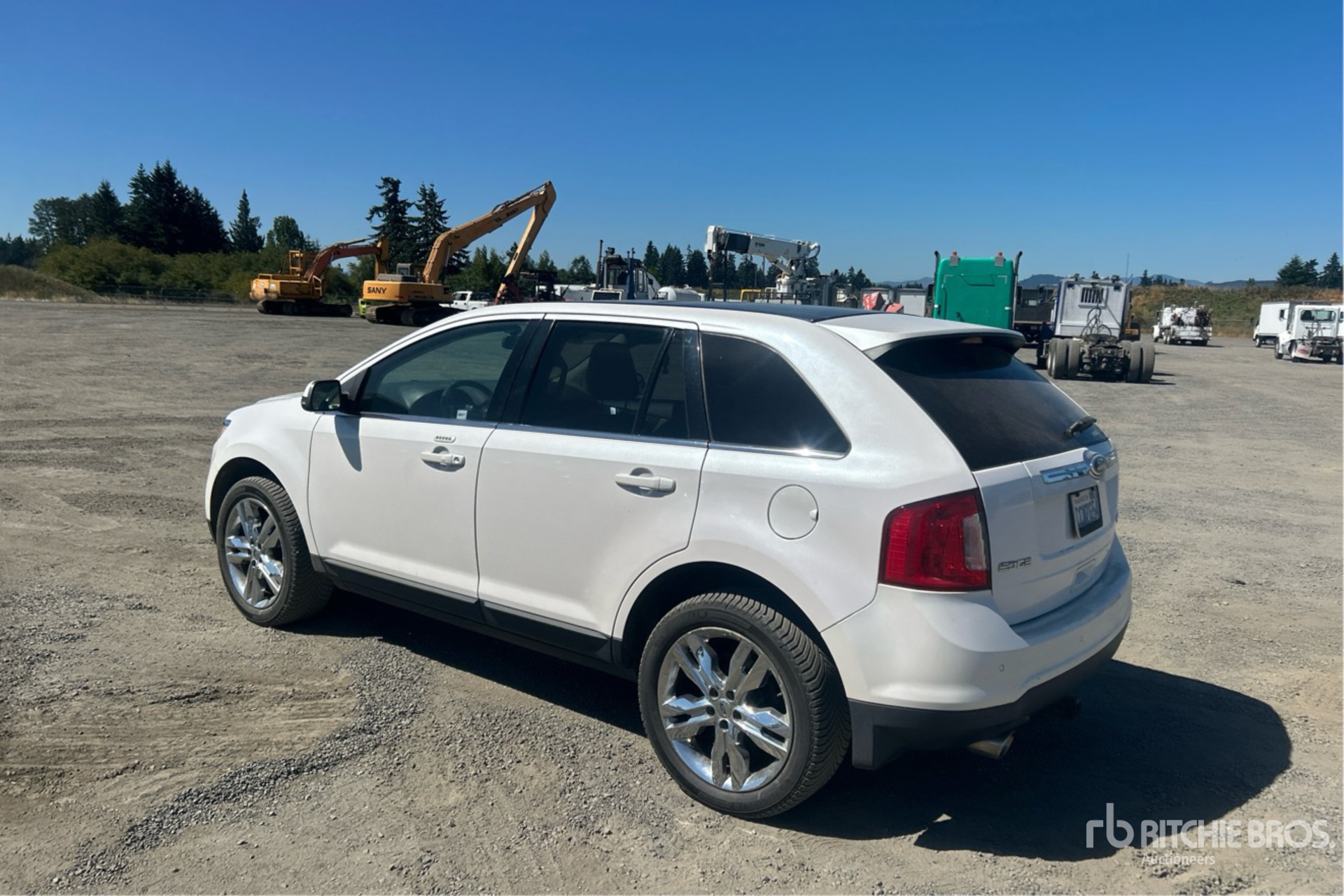 General Appearance with Picture, Left Rear Corner
