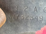 General Appearance with Second Serial Number/VIN Photo