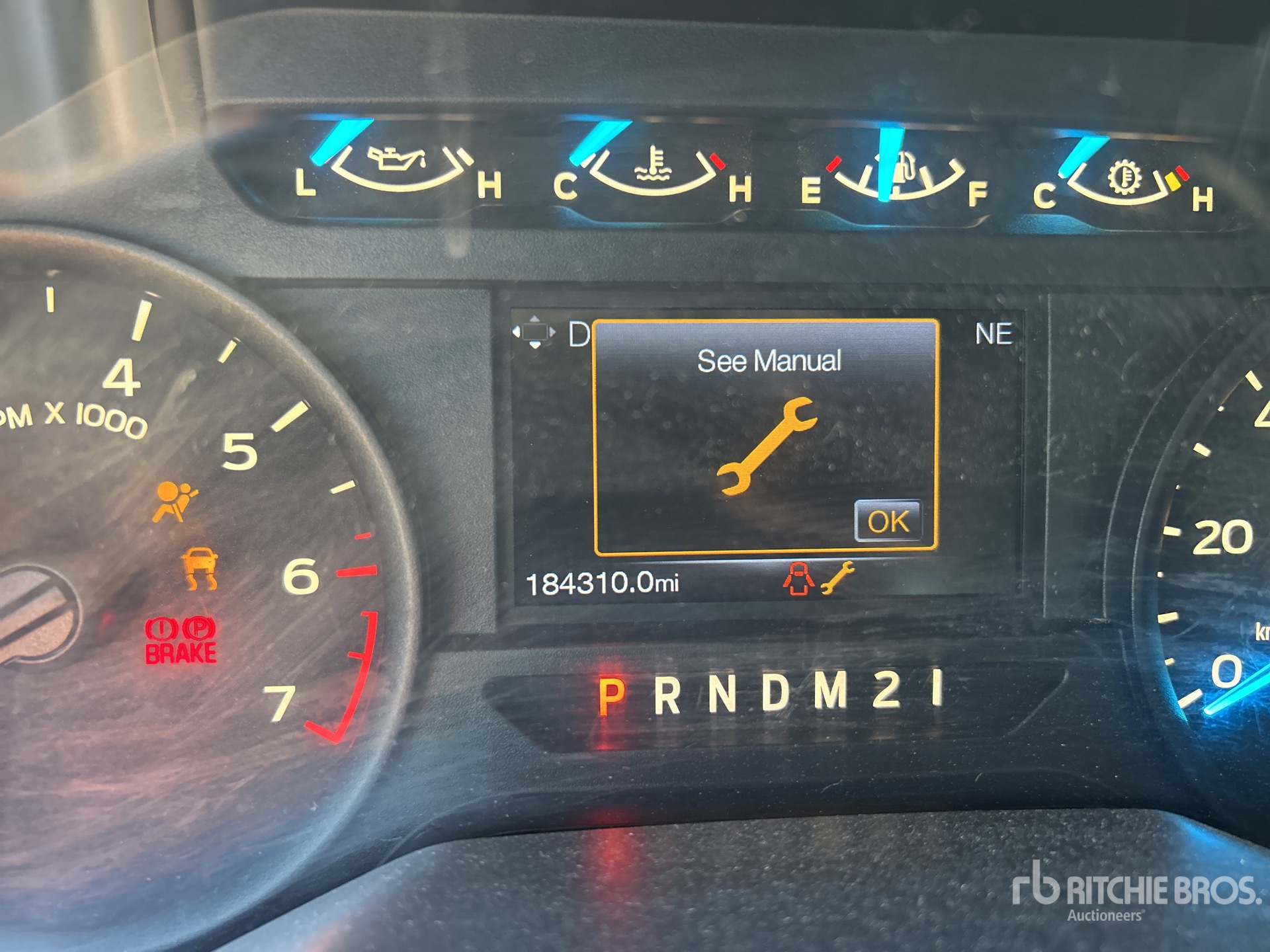 General Appearance with Hour Meter / Odometer