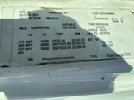 General Appearance with Second Serial Number/VIN Photo