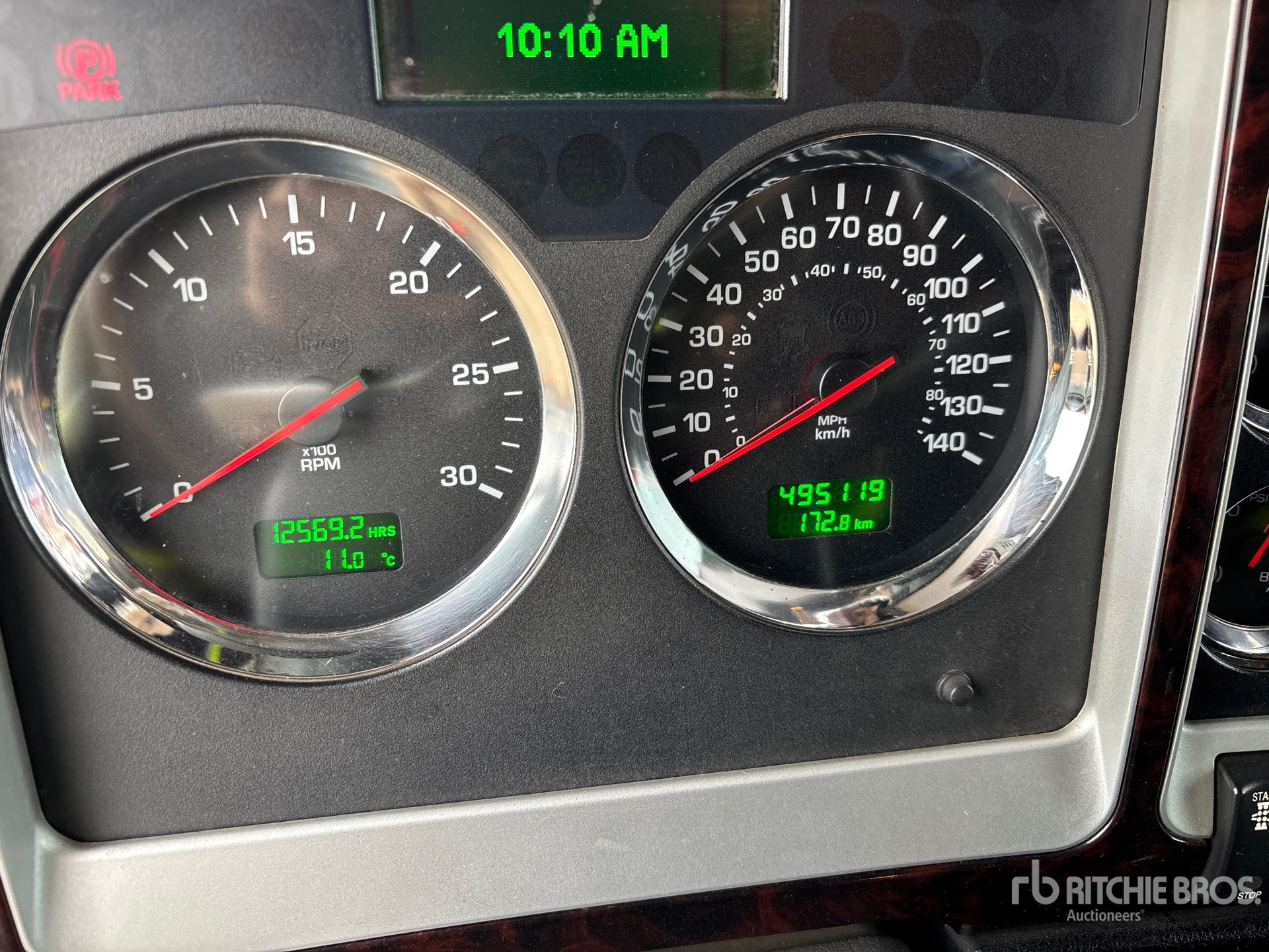 General Appearance with Hour Meter / Odometer