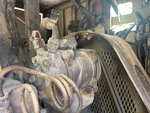 Engine with A/C Compressor