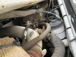 Upper Engine with Fuel Leaks
