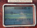 General Appearance with Hour Meter / Odometer