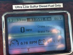 General Appearance with Hour Meter / Odometer
