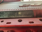 Engine with Emission Label